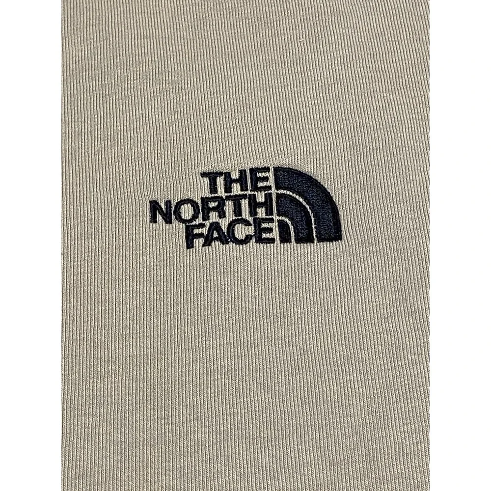 The North Face Mens XL Crewneck Sweatshirt Olive Green Embroidered Logo Fleece